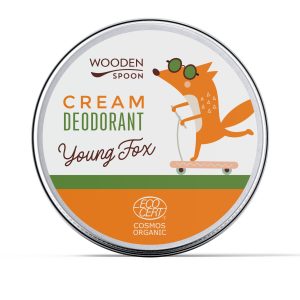 Deodorant crema pentru tineri Young Fox 60ml Wooden Spoon