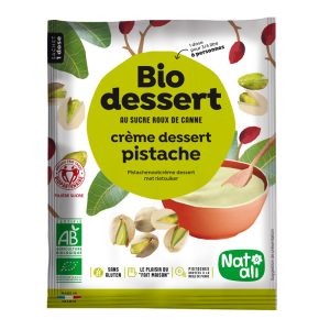 Desert crema cu fistic bio 60g Nat-ali