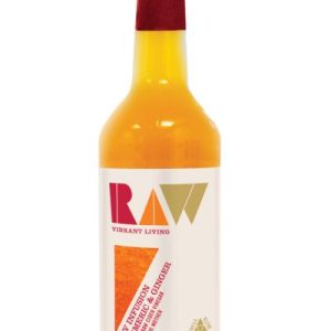 Otet de baut din cidru de mere cu turmeric si ghimbir bio 500ml Raw Health