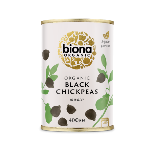 Naut negru la conserva bio 400g Biona