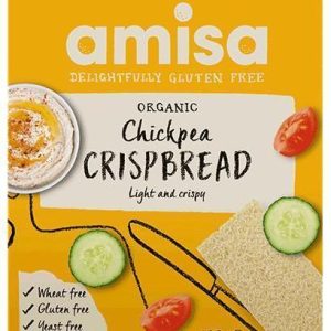 Crispbread cu naut bio 100g Amisa