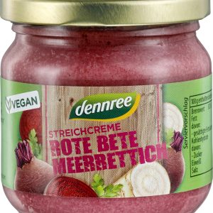 Crema tartinabila cu sfecla si rosie bio 180g Dennree