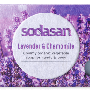 Sapun crema cu lavanda si musetel ecologic 100g Sodasan