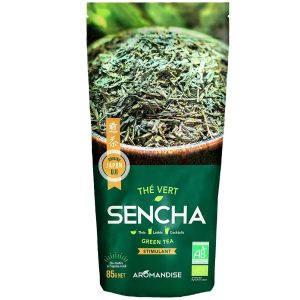 Ceai verde sencha bio 85g Aromandise