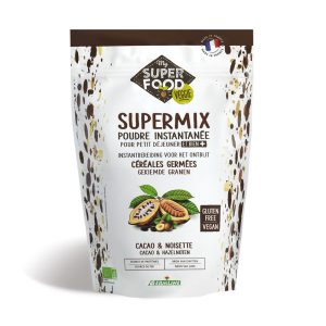 Supermix pentru mic dejun cu alune si cacao bio 350g Germline