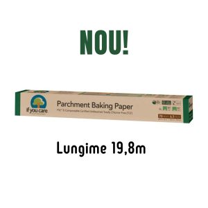 Hartie de copt nealbita compostabila rola 19.8m If You Care