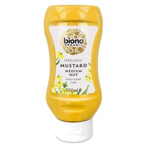 Mustar picant bio 300ml Biona