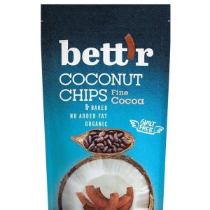 Chips de cocos cu cacao bio 70g Bettr