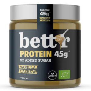 Crema proteica de caju si vanilie bio 250g Bettr