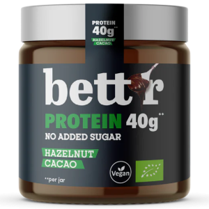 Crema proteica de alune de padure si cacao bio 250g Bettr