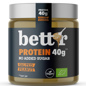 Crema proteica de arahide sarate bio 250g Bettr