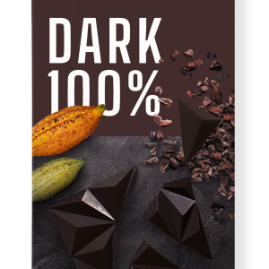 Ciocolata neagra 100% bio 60g Benjamissimo