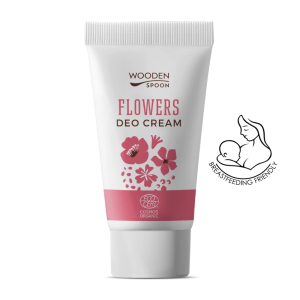 Deodorant crema floral ecologic 40ml Wooden Spoon