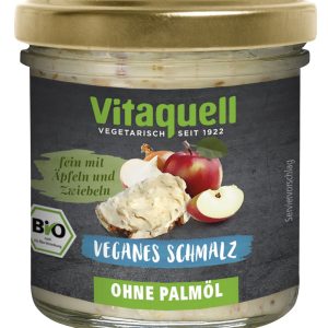 Grasime vegetala tartinabila cu legume, mere si ceapa bio 120g Vitaquell