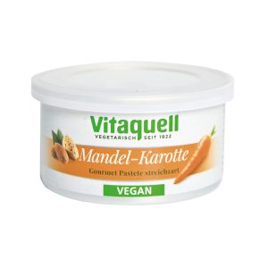 Crema tartinabila cu morcovi si migdale bio 125g Vitaquell