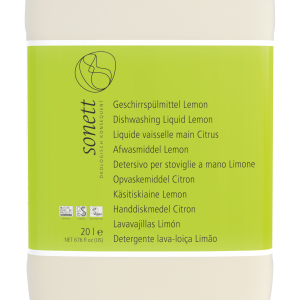 Detergent lichid pentru vase cu lamaie ecologic 20l Sonett
