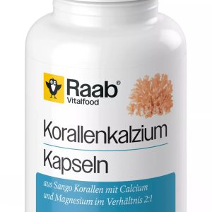 Calciu coral 600mg 80 capsule 48g Raab