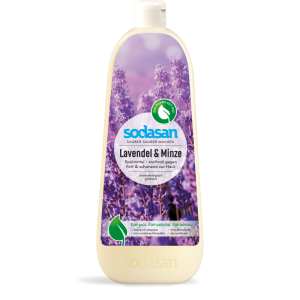 Detergent lichid pentru vase cu lavanda si menta ecologic 1l Sodasan