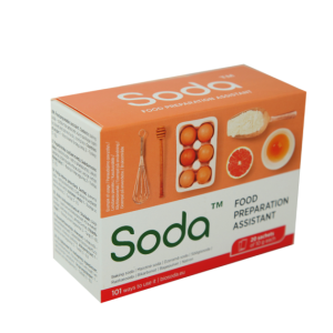 Bicarbonat de sodiu alimentar 20 pliculete x 10g Soda