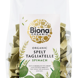 Tagliatelle din spelta cu spanac bio 250g Biona