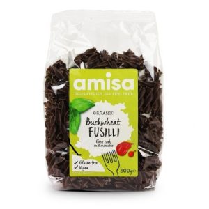 Fusilli din hrisca bio  500g Amisa