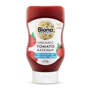 Ketchup fara zahar bio 470g Biona