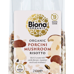 Risotto cu hribi bio 210g Biona