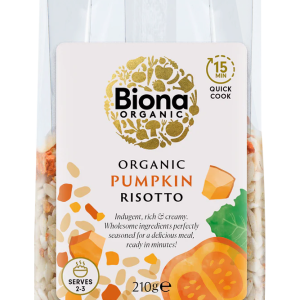 Risotto cu dovleac bio 210g Biona