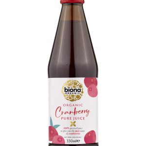 Suc de merisoare pur bio 330ml Biona