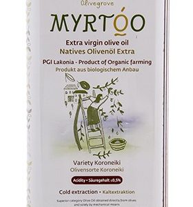 Ulei de masline extravirgin myrtoo bio 5l Stamatakos Olivegrove