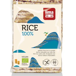 Rondele din orez expandat cu sare bio 130g Lima