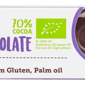 Baton de ciocolata neagra bio 40g Super Fudgio