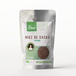 Miez de cacao bio 125g Obio