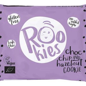 Rookies cu ciocolata si alune bio 40g Rookies