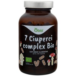 7 ciuperci complex bio 150 capsule 45g Obio