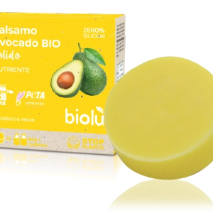 Balsam de par solid cu avocado ecologic 60g Biolu