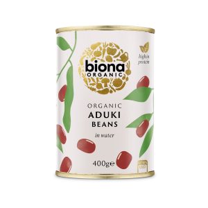 Fasole azuki boabe la conserva bio 400g Biona
