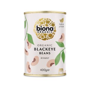 Fasole alba blackeye la conserva bio 400g Biona