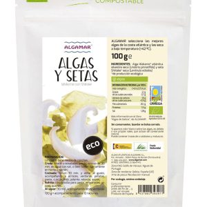 Alge cu ciuperci shiitake bio 100g Algamar