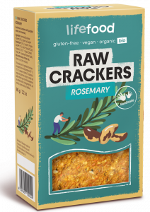 Lifecrackers cu rozmarin bio 90g Lifefood