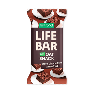 Baton de ovaz brownie bio 40g Lifebar