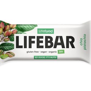 Baton cu chia si fistic bio 40g Lifebar