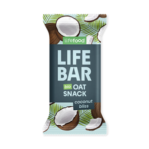 Baton de ovaz cu cocos bio 40g Lifebar