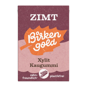 Guma de mestecat cu scortisoara 20 drajeuri 28g Birkengold