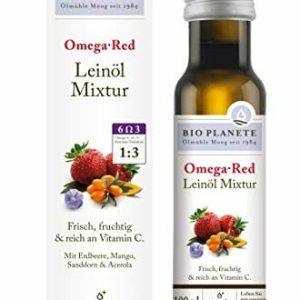 Mix de ulei de in omega red bio 100ml Bio Planete