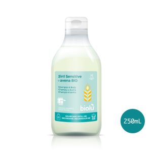 Gel de dus si sampon sensitive ecologic 250ml Biolu