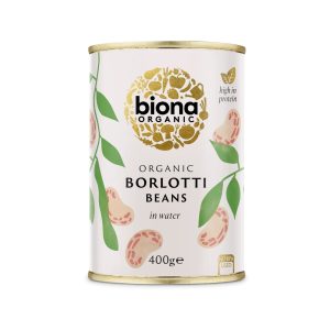 Fasole borlotti la conserva bio 400g Biona