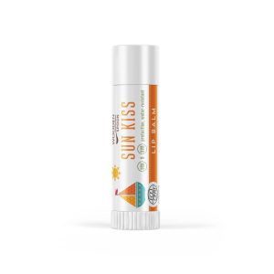 Balsam de buze cu protectie solara sun kiss ecologic 4.3ml Wooden Spoon