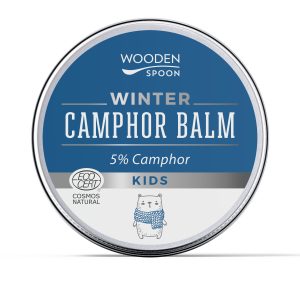 Balsam de iarna cu camfor 5% pentru copii ecologic 60ml Wooden Spoon