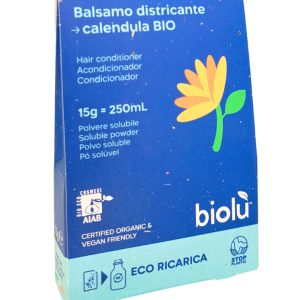 Balsam de par cu galbenele pudra - refill ecologic 15g Biolu